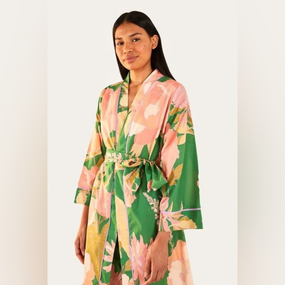 FARM Rio Winter Garden Kimono/Pants Set